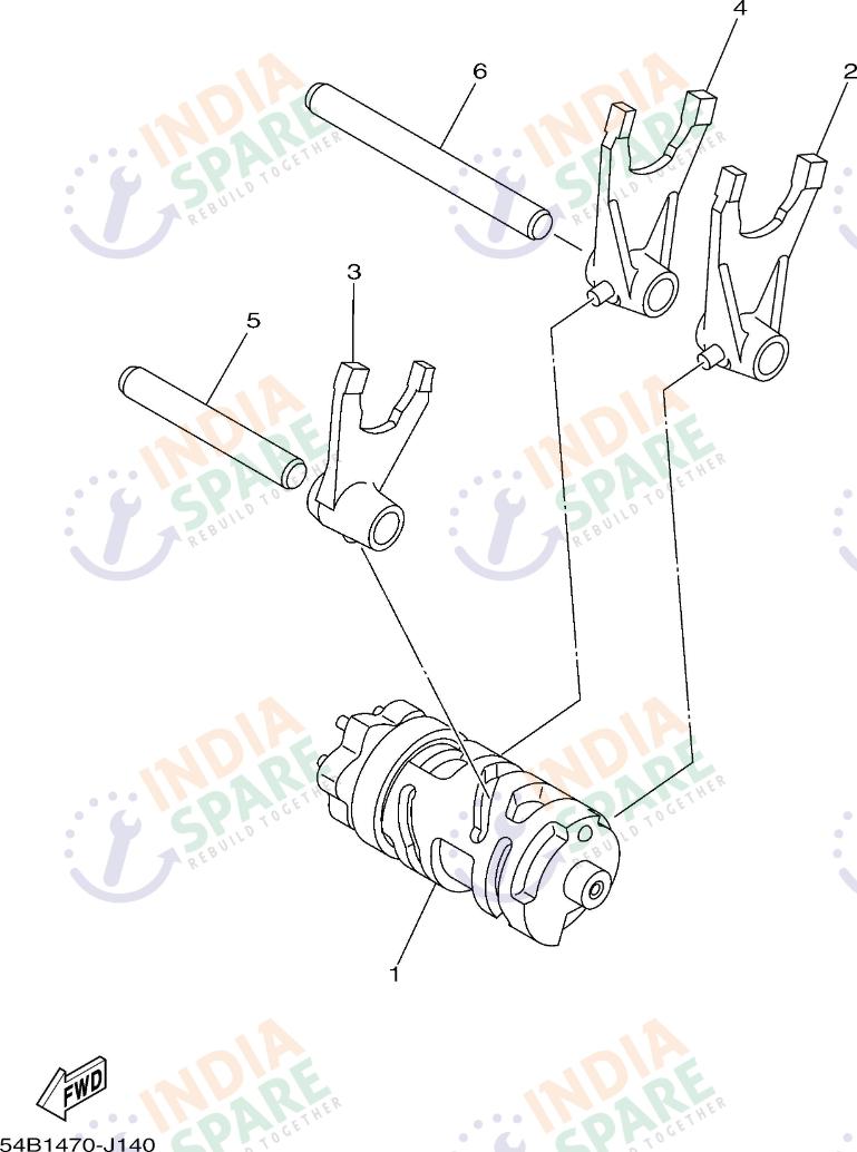 SHIFT CAM FORK